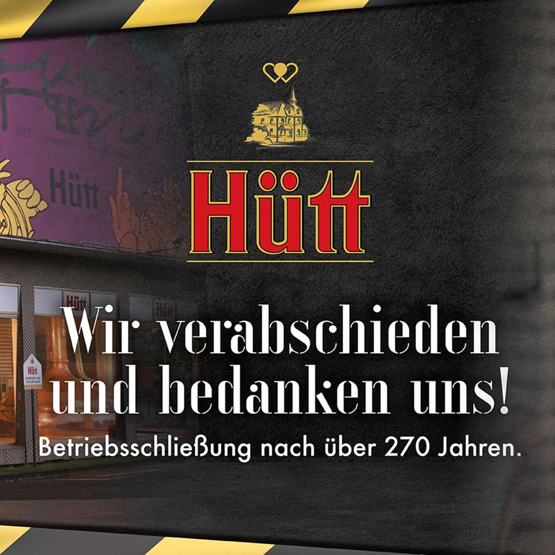 Wir verabschieden und bedanken uns!